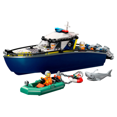 Конструктор Lego City 60456 Погоня на полицейском катере 1
